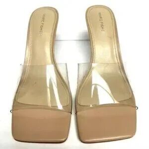Marc Fisher Danria Heeled Sandals Clear